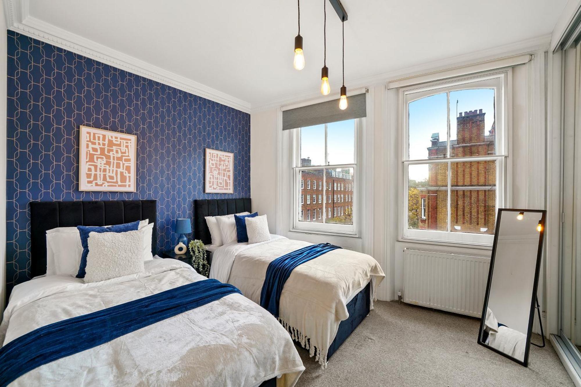 Delightful Flat In London - Sleeps 6 Leilighet Eksteriør bilde